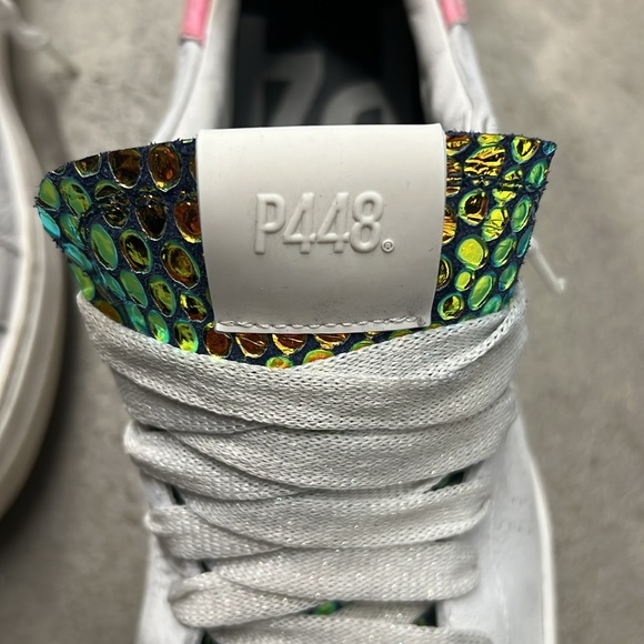 P448 skate white booster size 39 - Picture 3 of 9